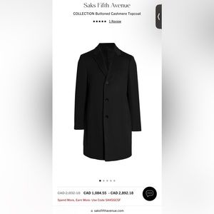 saks fifth avenue coat